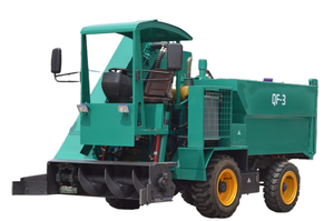 Coletor de estrume de vaca para equipamento agr&iacute;cola de gado de alta produtividade de 3m&sup3; com motor e motor